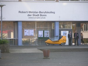 Eingangsbereich des Robert-Wetzlar-Berufskolleg